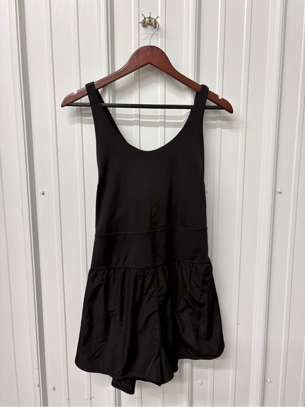 Avia Black Sleeveless Romper